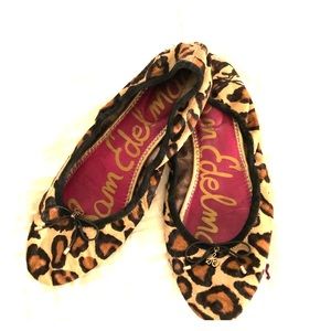 Sam Edelman  leopard print flats